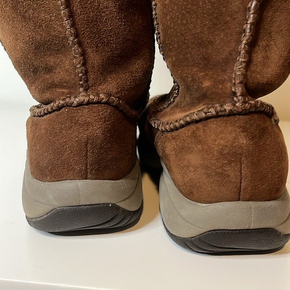 Merrell Womens Primo Stitch High Sherpa Lined Boots in Chestnut Womens Size 6 - Picture 7 of 11